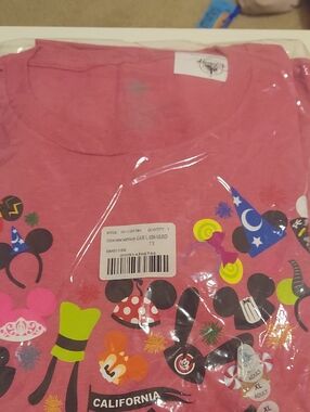 3 Pink Graphic Tees - DISNEYLAND OFFICIAL